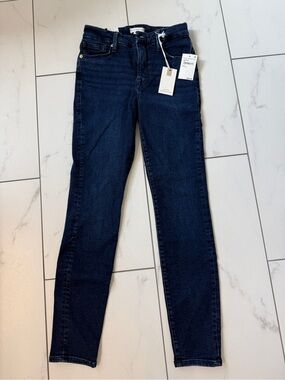Good American Good Legs Skinny Jeans color Blue224
